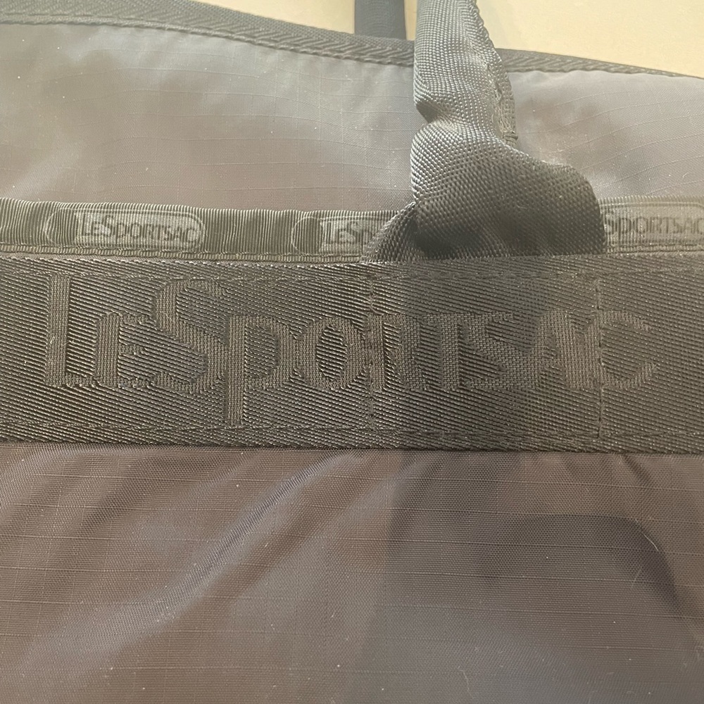 LeSportsac Black Tote Bag - Picture 3 of 7